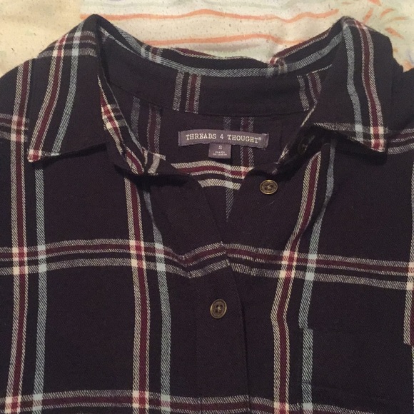 NWT button down flannel - Picture 4 of 4